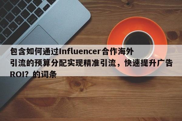 包含如何通过Influencer合作海外引流的预算分配实现精准引流，快速提升广告ROI？的词条