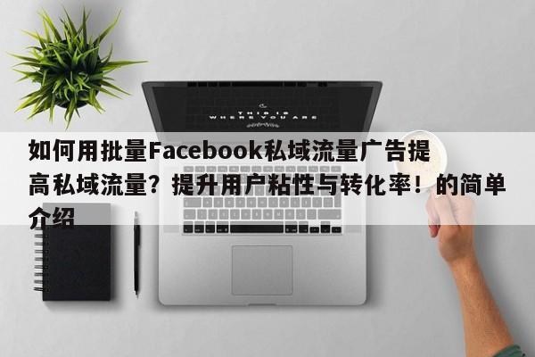 如何用批量Facebook私域流量广告提高私域流量?提升用户粘性与转化率!的简单介绍