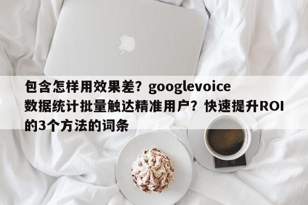 包含怎样用效果差?googlevoice数据统计批量触达精准用户?快速提升ROI的3个方法的词条