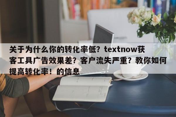 关于为什么你的转化率低?textnow获客工具广告效果差?客户流失严重?教你如何提高转化率!的信息