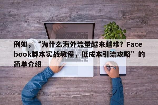 例如，“为什么海外流量越来越难？Facebook脚本实战教程，低成本引流攻略”的简单介绍