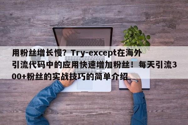 用粉丝增长慢?Try-except在海外引流代码中的应用快速增加粉丝!每天引流300+粉丝的实战技巧的简单介绍