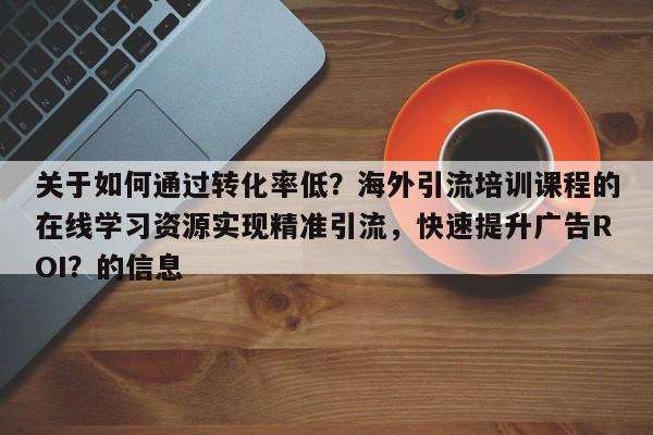 关于如何通过转化率低？海外引流培训课程的在线学习资源实现精准引流，快速提升广告ROI？的信息