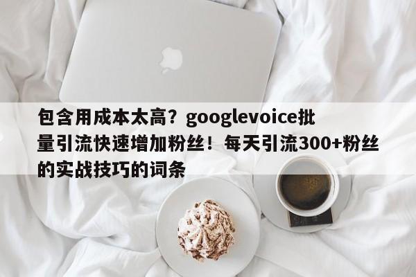 包含用成本太高?googlevoice批量引流快速增加粉丝!每天引流300+粉丝的实战技巧的词条