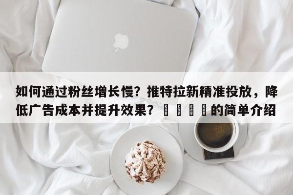 如何通过粉丝增长慢？推特拉新精准投放，降低广告成本并提升效果？💡的简单介绍