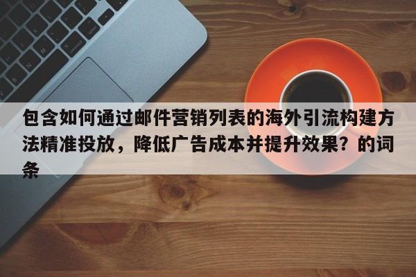 包含如何通过邮件营销列表的海外引流构建方法精准投放,降低广告成本并提升效果?的词条