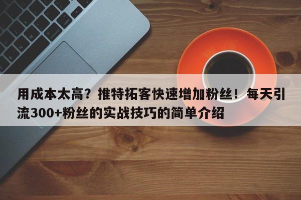 用成本太高?推特拓客快速增加粉丝!每天引流300+粉丝的实战技巧的简单介绍