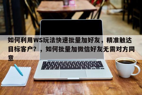 如何利用WS玩法快速批量加好友，精准触达目标客户？，如何批量加微信好友无需对方同意