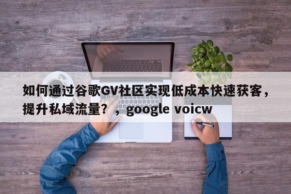 如何通过谷歌GV社区实现低成本快速获客，提升私域流量？，google voicw