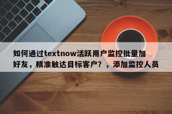 如何通过textnow活跃用户监控批量加好友，精准触达目标客户？，添加监控人员