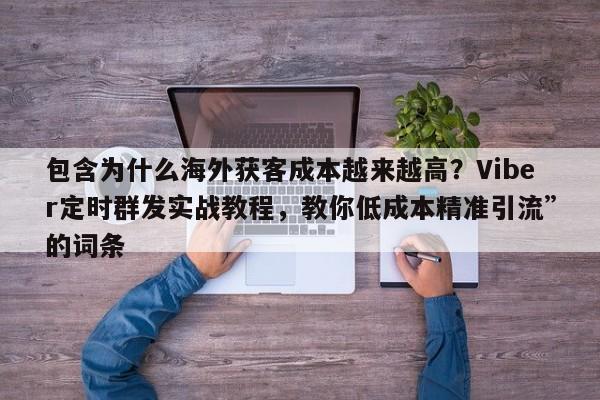 包含为什么海外获客成本越来越高？Viber定时群发实战教程，教你低成本精准引流”的词条
