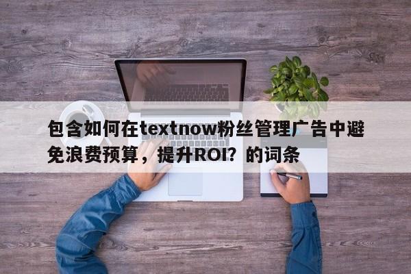 包含如何在textnow粉丝管理广告中避免浪费预算,提升ROI?的词条