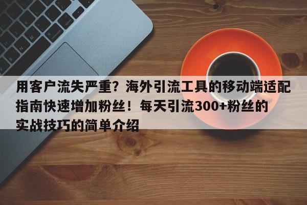 用客户流失严重?海外引流工具的移动端适配指南快速增加粉丝!每天引流300+粉丝的实战技巧的简单介绍