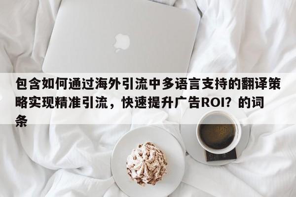 包含如何通过海外引流中多语言支持的翻译策略实现精准引流，快速提升广告ROI？的词条