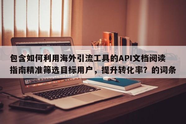 包含如何利用海外引流工具的API文档阅读指南精准筛选目标用户，提升转化率？的词条