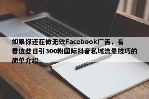 如果你还在做无效Facebook广告，看看这些日引300粉国际抖音私域流量技巧的简单介绍