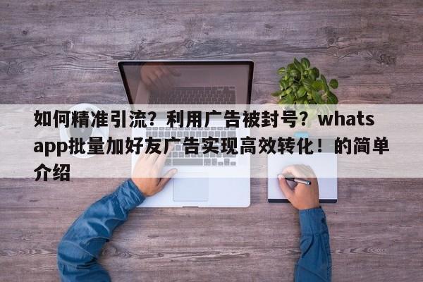 如何精准引流?利用广告被封号?whatsapp批量加好友广告实现高效转化!的简单介绍