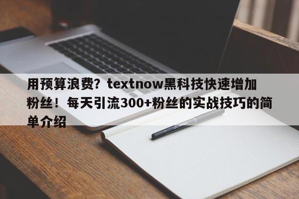 用预算浪费？textnow黑科技快速增加粉丝！每天引流300+粉丝的实战技巧的简单介绍