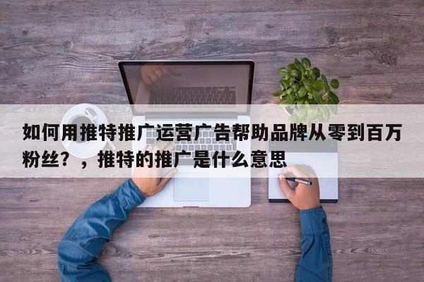 如何用推特推广运营广告帮助品牌从零到百万粉丝?,推特的推广是什么意思