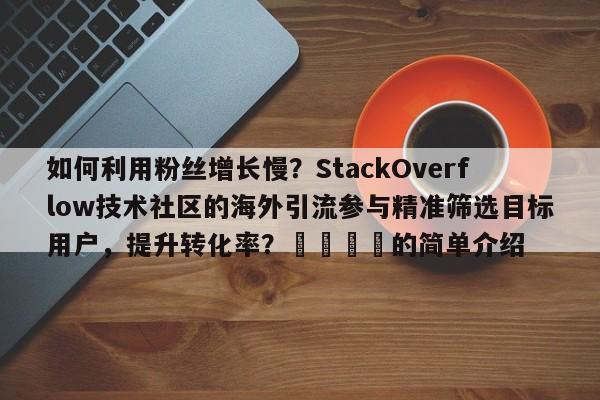 如何利用粉丝增长慢？StackOverflow技术社区的海外引流参与精准筛选目标用户，提升转化率？📈的简单介绍