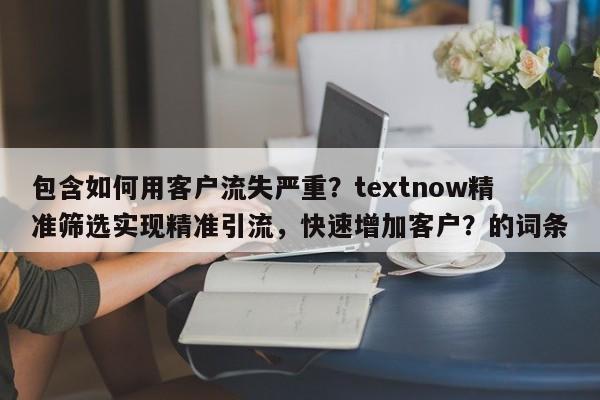包含如何用客户流失严重？textnow精准筛选实现精准引流，快速增加客户？的词条
