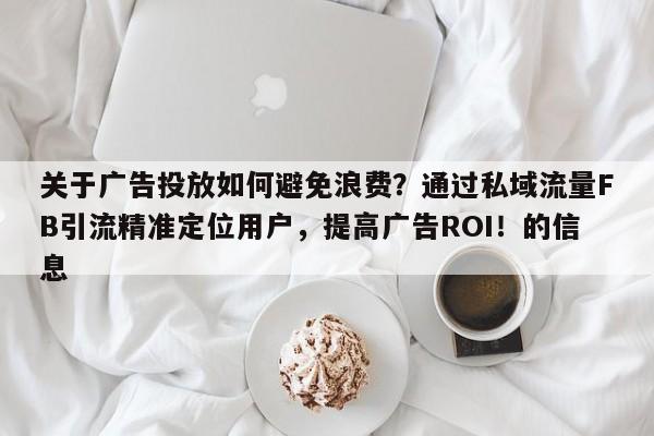 关于广告投放如何避免浪费？通过私域流量FB引流精准定位用户，提高广告ROI！的信息