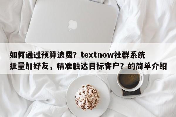 如何通过预算浪费？textnow社群系统批量加好友，精准触达目标客户？的简单介绍