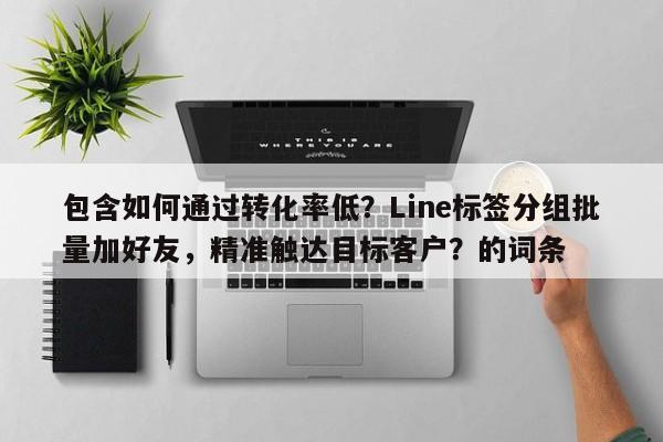 包含如何通过转化率低？Line标签分组批量加好友，精准触达目标客户？的词条