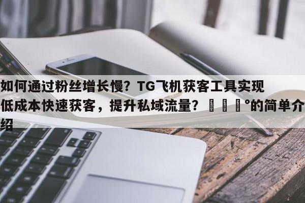 如何通过粉丝增长慢？TG飞机获客工具实现低成本快速获客，提升私域流量？💰的简单介绍