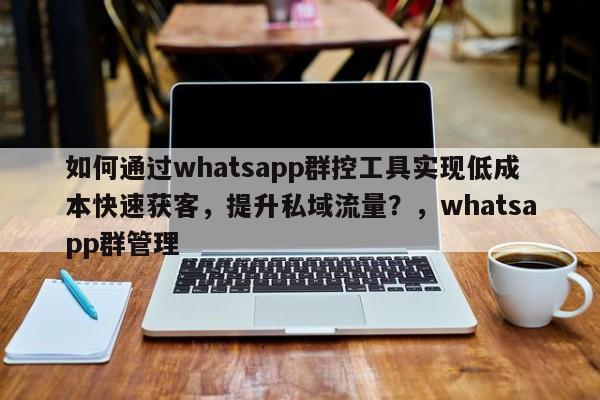 如何通过whatsapp群控工具实现低成本快速获客，提升私域流量？，whatsapp群管理