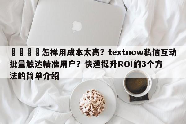 💡怎样用成本太高？textnow私信互动批量触达精准用户？快速提升ROI的3个方法的简单介绍