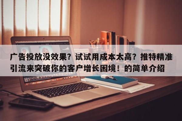 广告投放没效果?试试用成本太高?推特精准引流来突破你的客户增长困境!的简单介绍