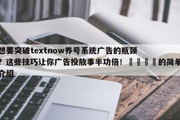 想要突破textnow养号系统广告的瓶颈？这些技巧让你广告投放事半功倍！📣的简单介绍