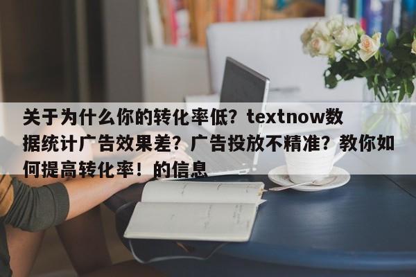 关于为什么你的转化率低？textnow数据统计广告效果差？广告投放不精准？教你如何提高转化率！的信息