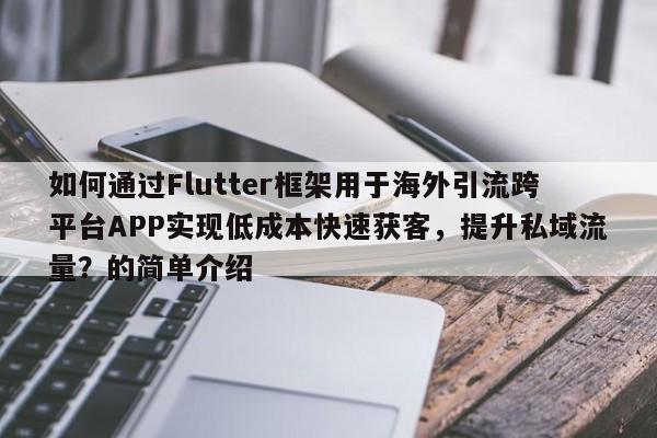 如何通过Flutter框架用于海外引流跨平台APP实现低成本快速获客，提升私域流量？的简单介绍