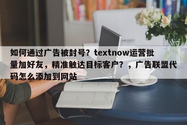 如何通过广告被封号？textnow运营批量加好友，精准触达目标客户？，广告联盟代码怎么添加到网站
