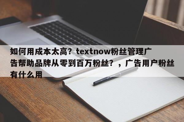 如何用成本太高？textnow粉丝管理广告帮助品牌从零到百万粉丝？，广告用户粉丝有什么用