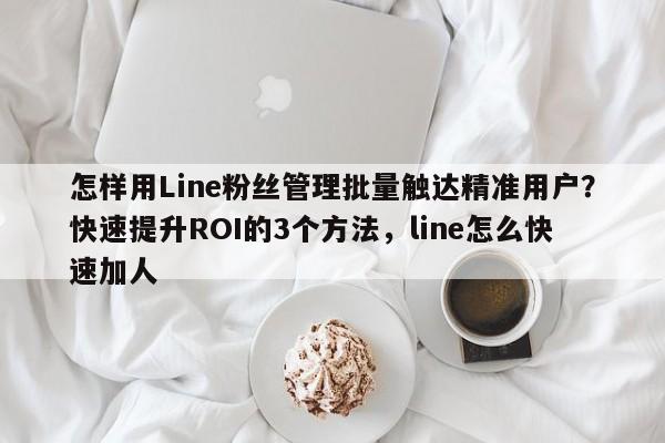 怎样用Line粉丝管理批量触达精准用户？快速提升ROI的3个方法，line怎么快速加人
