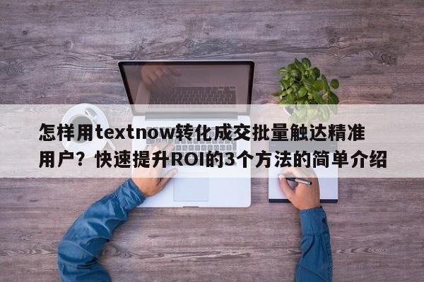 怎样用textnow转化成交批量触达精准用户？快速提升ROI的3个方法的简单介绍