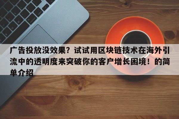广告投放没效果？试试用区块链技术在海外引流中的透明度来突破你的客户增长困境！的简单介绍
