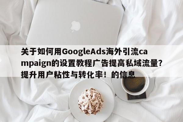 关于如何用GoogleAds海外引流campaign的设置教程广告提高私域流量?提升用户粘性与转化率!的信息
