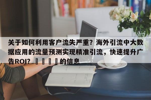关于如何利用客户流失严重？海外引流中大数据应用的流量预测实现精准引流，快速提升广告ROI？📌的信息