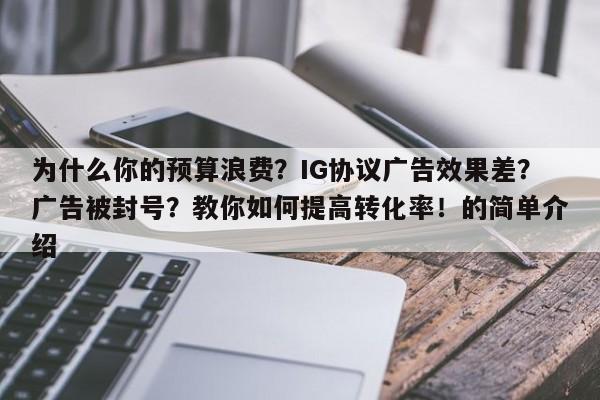 为什么你的预算浪费?IG协议广告效果差?广告被封号?教你如何提高转化率!的简单介绍
