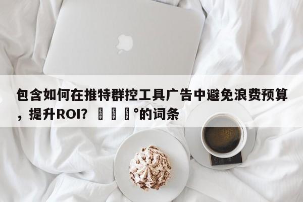 包含如何在推特群控工具广告中避免浪费预算，提升ROI？💰的词条