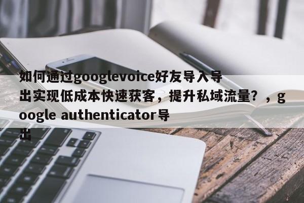 如何通过googlevoice好友导入导出实现低成本快速获客，提升私域流量？，google authenticator导出