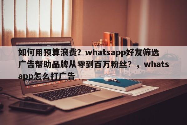 如何用预算浪费?whatsapp好友筛选广告帮助品牌从零到百万粉丝?,whatsapp怎么打广告