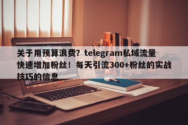 关于用预算浪费?telegram私域流量快速增加粉丝!每天引流300+粉丝的实战技巧的信息
