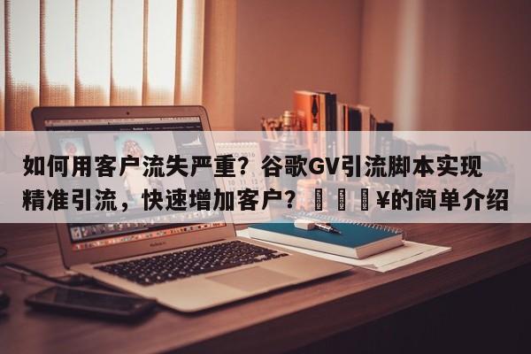 如何用客户流失严重？谷歌GV引流脚本实现精准引流，快速增加客户？🔥的简单介绍