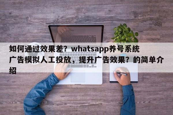 如何通过效果差?whatsapp养号系统广告模拟人工投放,提升广告效果?的简单介绍