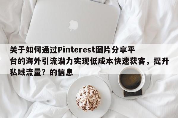 关于如何通过Pinterest图片分享平台的海外引流潜力实现低成本快速获客，提升私域流量？的信息